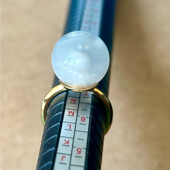 Kate Spade Arctic Friends Penguin Snow Globe Ring Size 7 - Picture 8 of 10